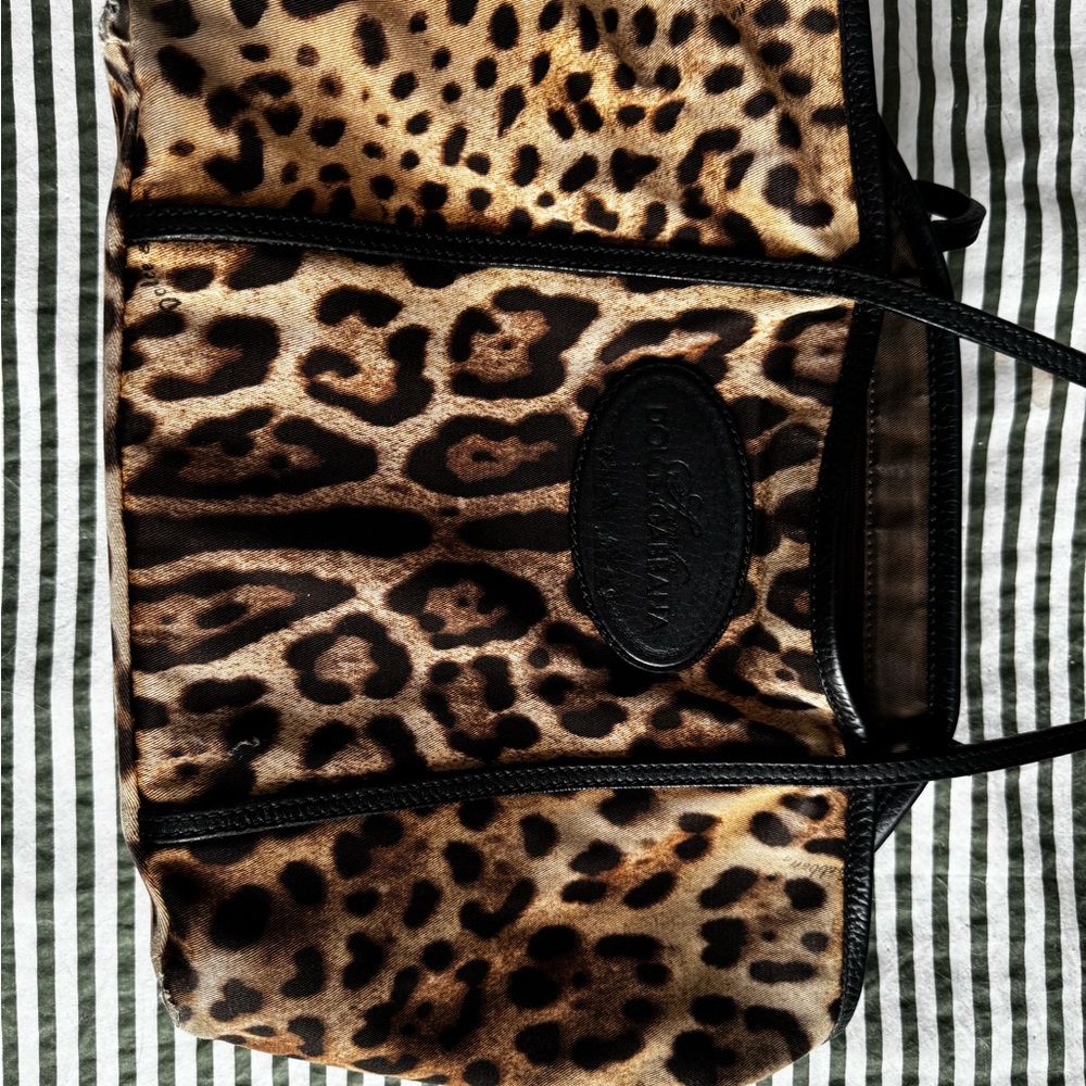 Dolce & Gabbana Leopard Print Women's Bag